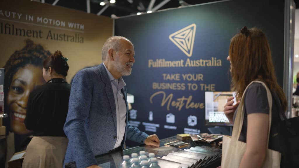 Fulfilment Australia at an industry event