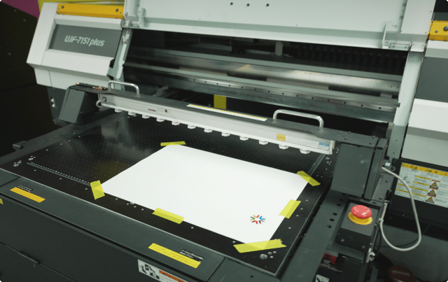 label printing 3D machine at Fulfilment Australia centre